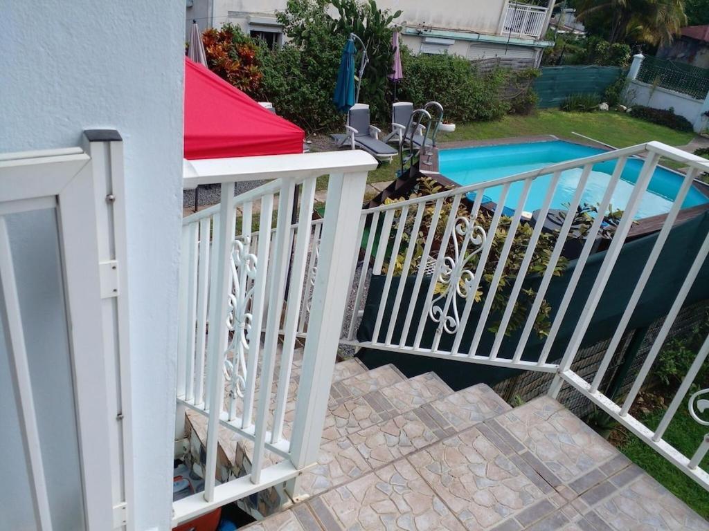 Villa Les Flamboyants Petit-Bourg Extérieur photo